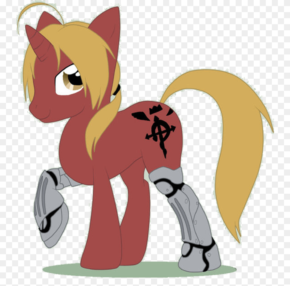 Turrkoise Edward Elric Fullmetal Alchemist Ponified Edward Elric My Little Pony, Book, Comics, Publication, Baby Free Png