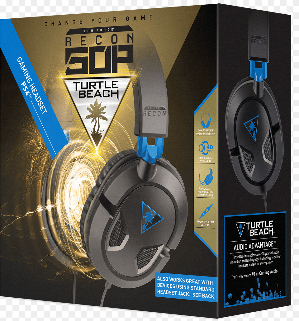 Turtle Beach Ear Force Recon 60p, Electronics, Headphones Free Png Download