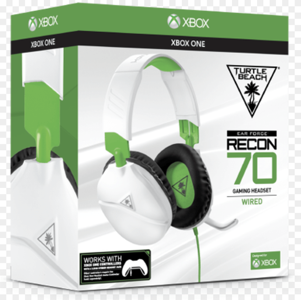 Turtle Beach Ear Force Recon 70 Wired Gaming Headset Turtle Beach Recon 70 Xbox, Electronics, Headphones, Machine, Wheel Png