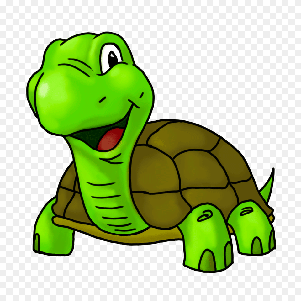 Turtle Cartoon Clipart, Animal, Reptile, Sea Life, Tortoise Free Transparent Png