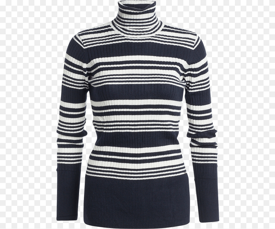Turtle Neck Sweater Blue, Clothing, Knitwear, Coat, Long Sleeve Free Transparent Png