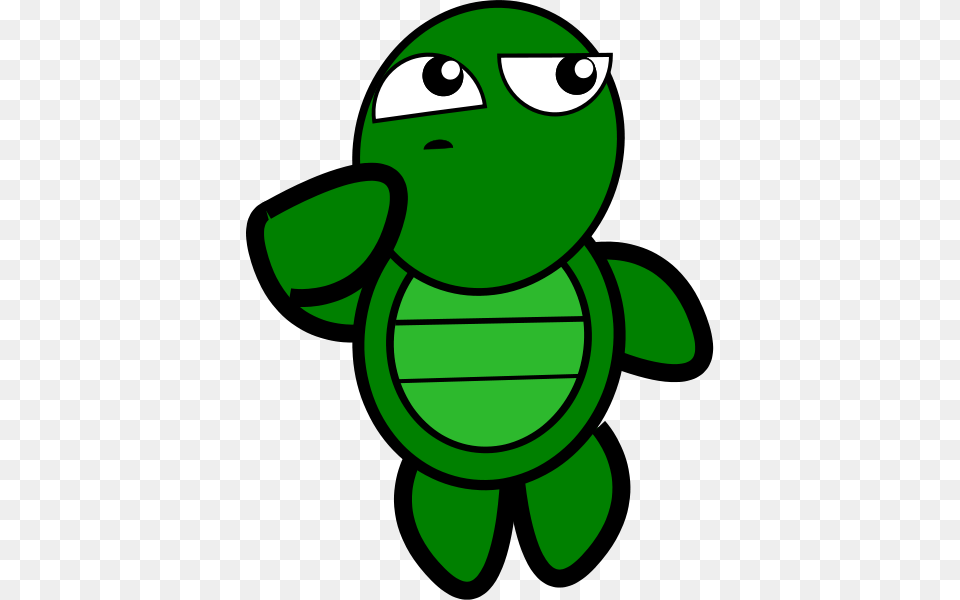Turtle Thinking Clip Arts For Web, Green, Plush, Toy, Baby Free Png Download