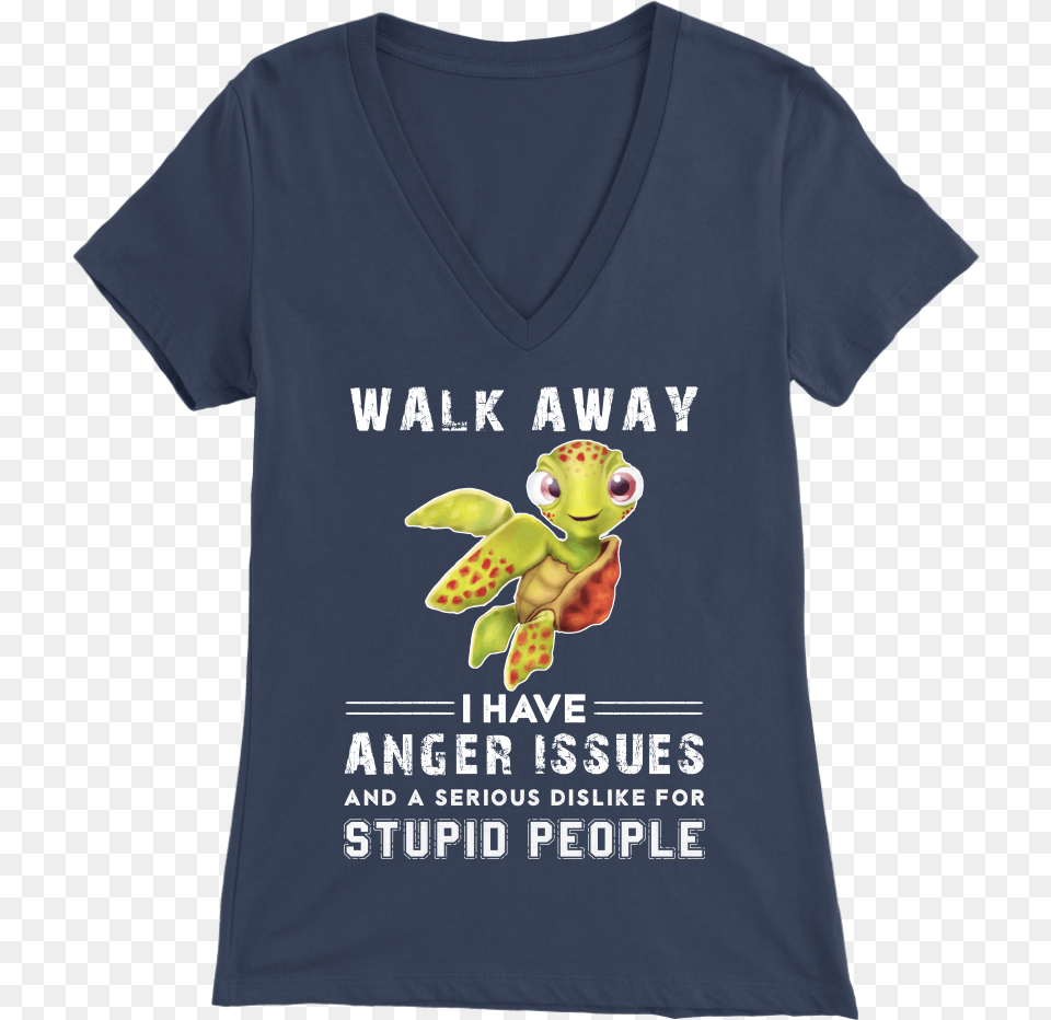 Turtle Walk Away Daryl Dixon, Clothing, T-shirt, Shirt Png Image