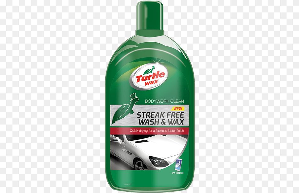 Turtle Wax Streak Wash Amp Wax Uses A Unique Cationic Turtle Wax Green Line, Bottle, Aftershave Png