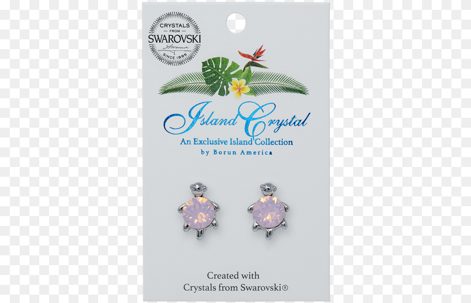 Turtle With Crystal Necklace Lovely, Accessories, Earring, Jewelry, Locket Free Transparent Png