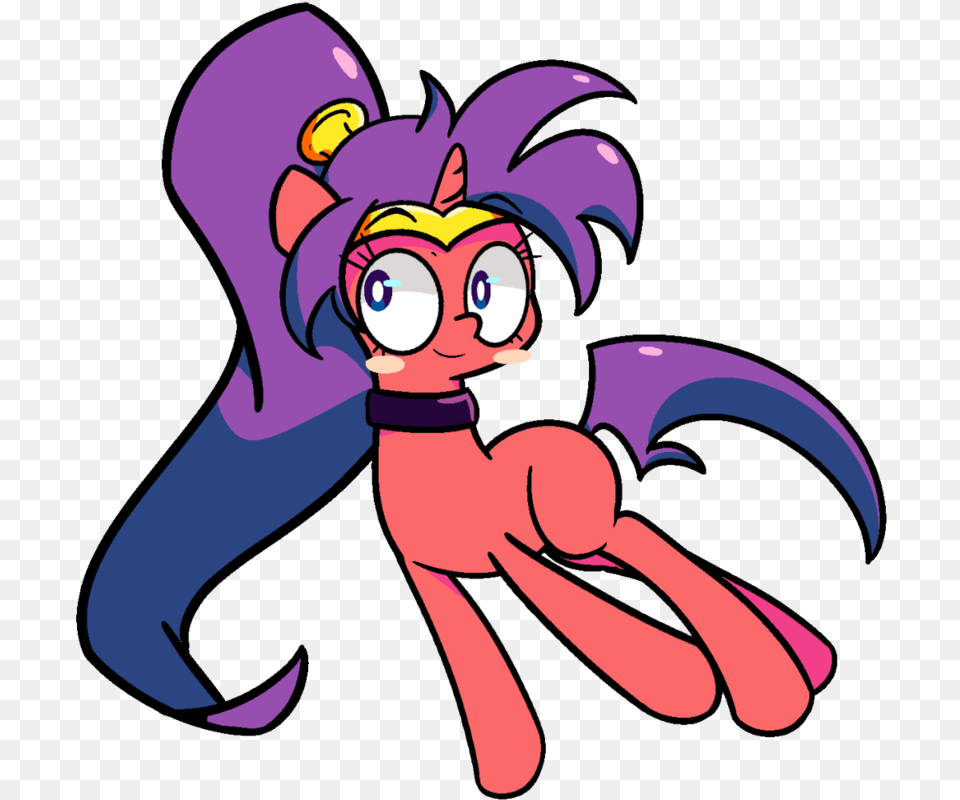 Turtlefarminguy Blushing Ponified Safe Shantae Cartoon, Book, Comics, Publication, Baby Free Transparent Png