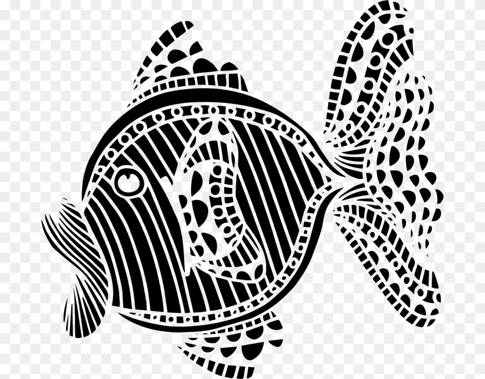 Turtlemonochrome Photographyfish Fish Silhouette Images Clipart, Gray Free Png Download