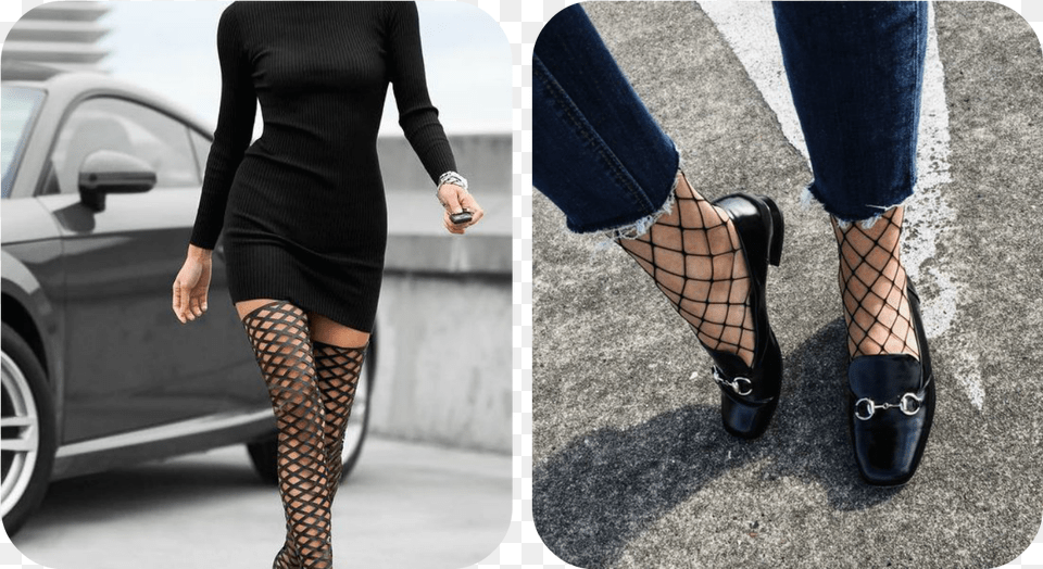 Turtleneck Dress Over The Knee Boots, Adult, Shoe, Person, Woman Free Png