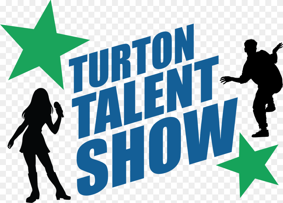 Turton Talent Show Logo Final Illustration, Adult, Person, Man, Male Free Png Download