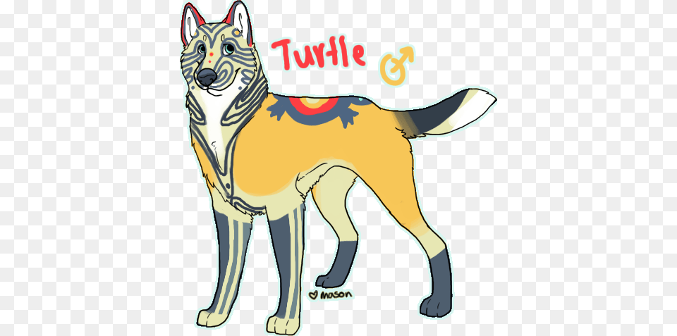 Turtwig Photo Turtwiggy Cartoon, Animal, Canine, Mammal, Red Wolf Png