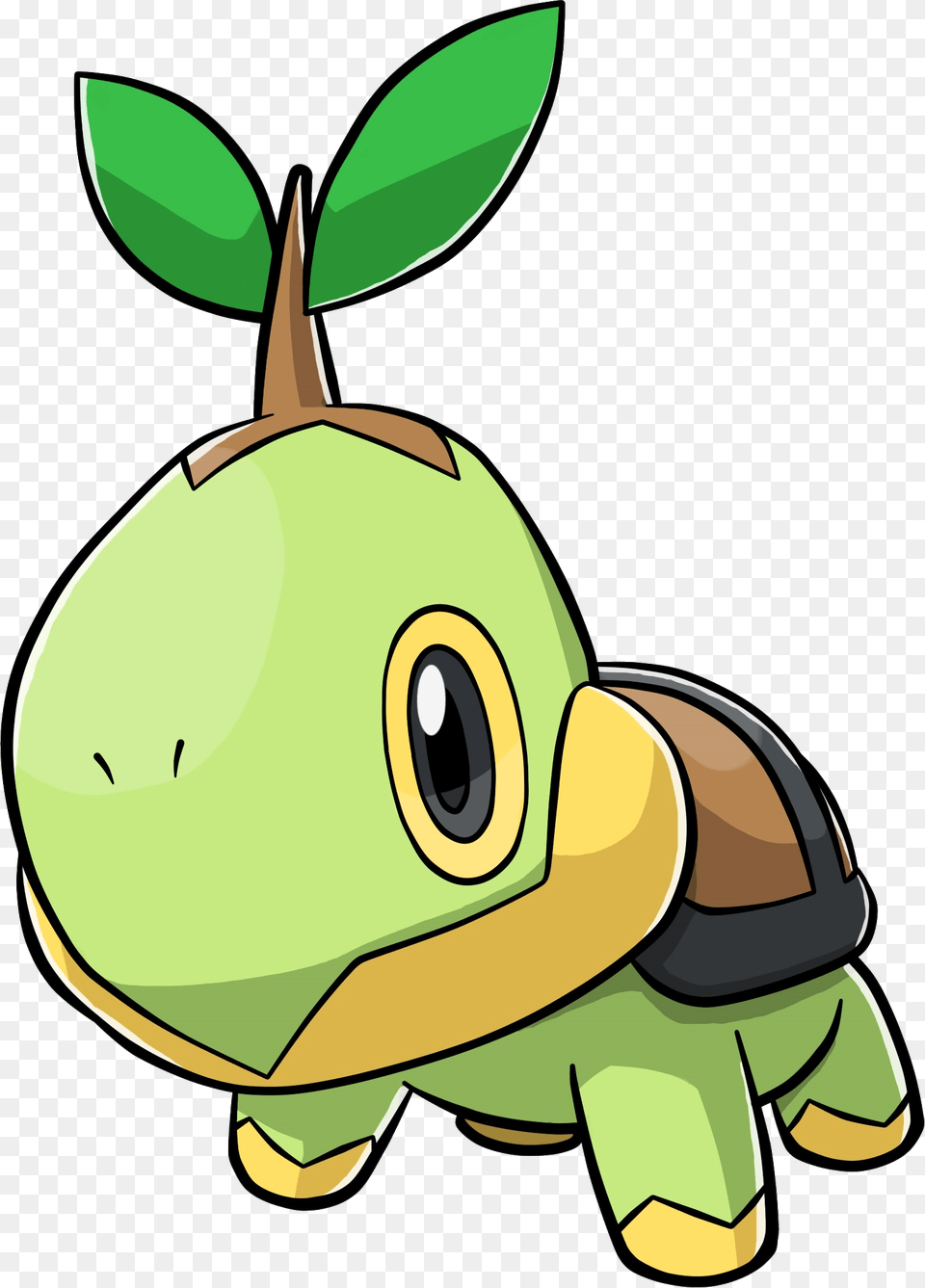 Turtwig Pokemon, Green, Animal, Reptile, Sea Life Free Png Download