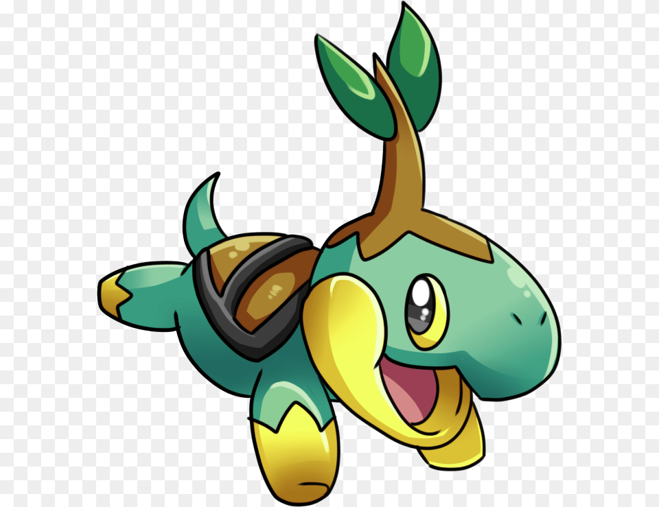 Turtwig Shiny Pokemon, Animal, Sea Life Free Png