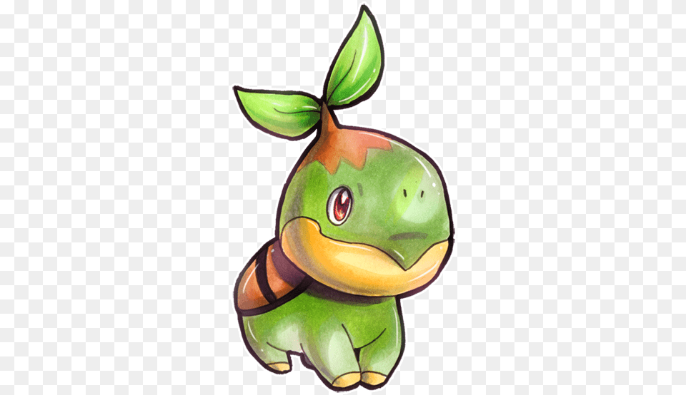 Turtwig Turtwig Fan Art, Amphibian, Animal, Frog, Wildlife Free Transparent Png