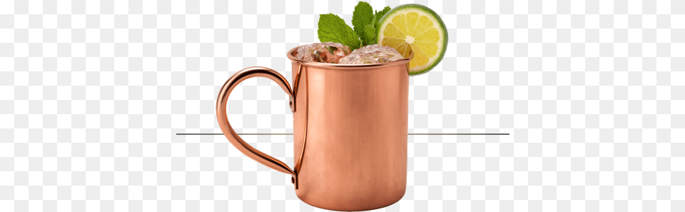 Tuscan Mule Moscow Mule, Herbs, Plant, Mint, Lime Free Transparent Png