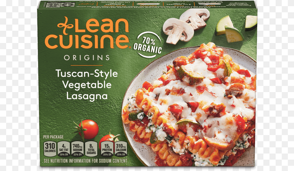 Tuscan Style Vegetable Lasagna Lean Cuisine Butternut Squash Lasagna, Advertisement, Poster, Food, Fungus Png Image
