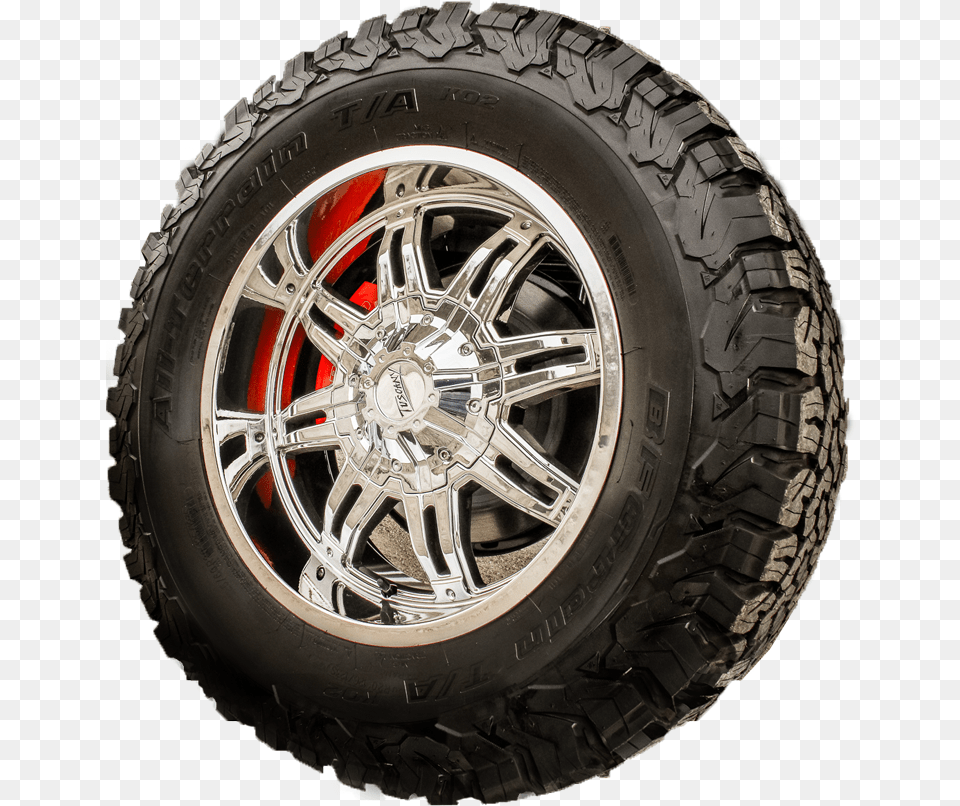 Tuscany Concept One Lifted Truck Has Custom 20 Inch Tread, Alloy Wheel, Car, Car Wheel, Machine Free Png Download