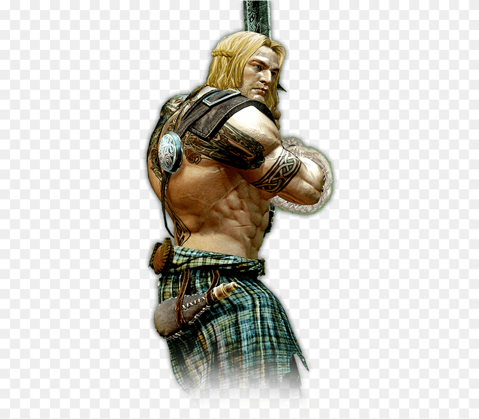 Tusk, Weapon, Sword, Tattoo, Tartan Png Image