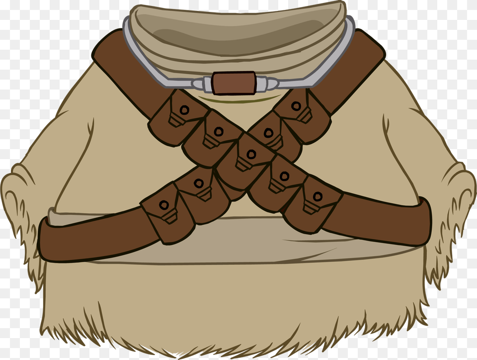 Tusken Raider Costume Icon Sitting, Accessories, Belt, Person Png