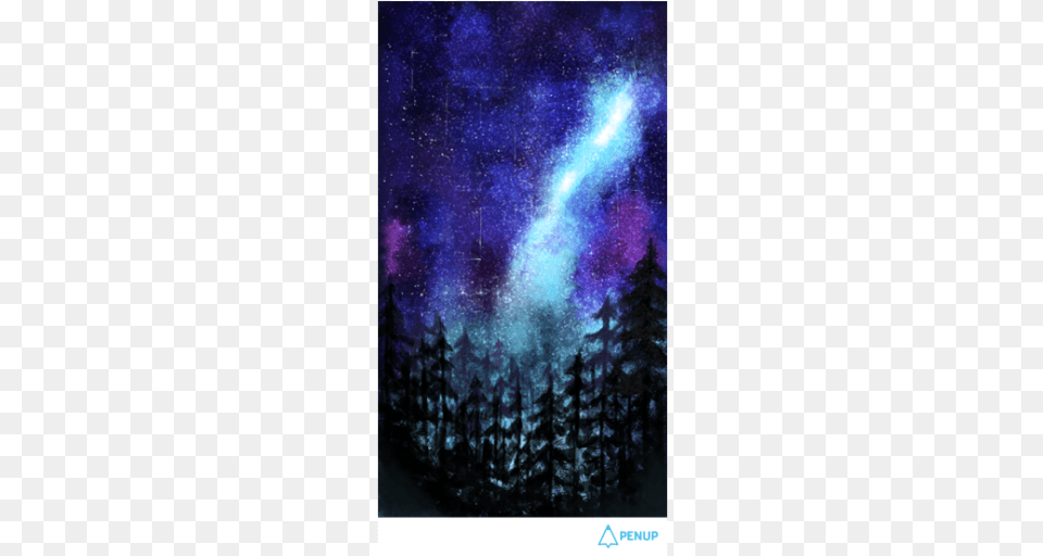 Tutorial By Dongdongkim Drawing, Nature, Night, Outdoors, Sky Free Transparent Png