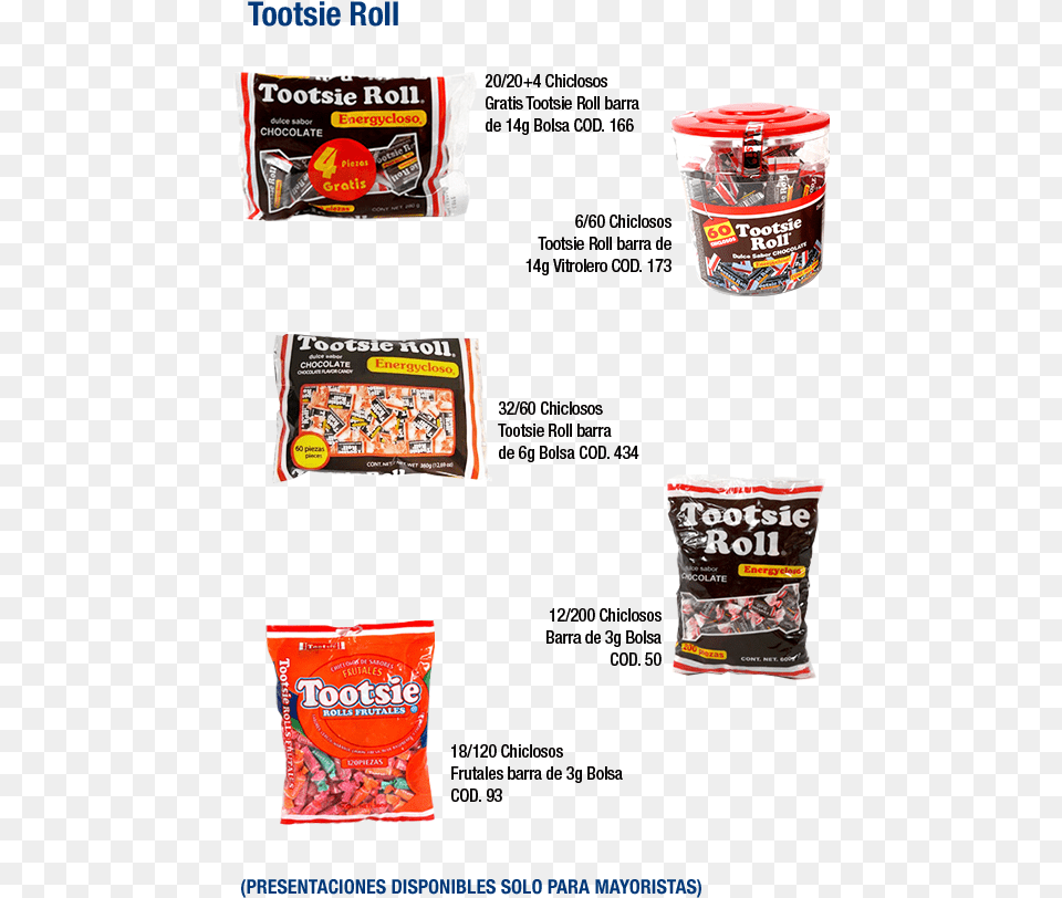 Tutsi Roll Tootsie Roll Productos Corporativo Banner, Food, Sweets, Candy Png Image