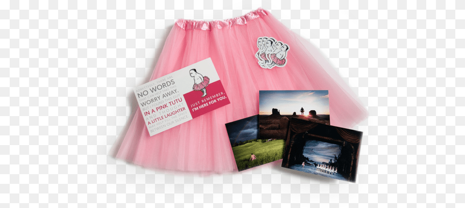 Tutu Breast Cancer Gift Package Breast Cancer, Clothing, Skirt, Miniskirt, Paper Free Png