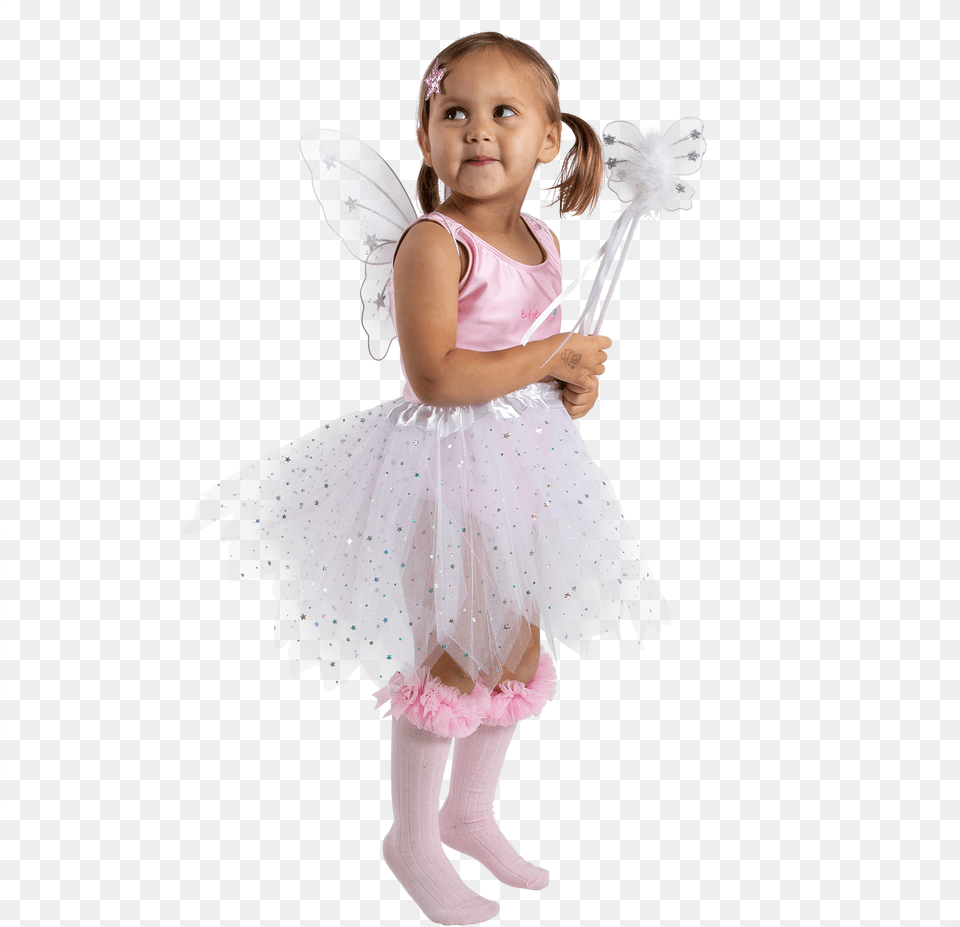 Tutu Gift Set Including Sparkly Tutu Skirt Mini Fairy Fairy, Child, Female, Girl, Person Free Png