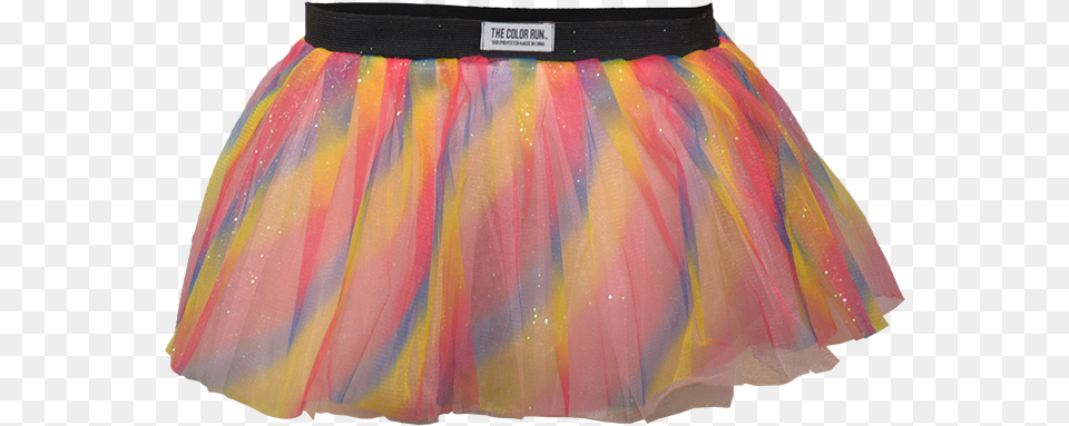 Tutu Glitter Rainbow Miniskirt, Clothing, Skirt, Person Free Transparent Png