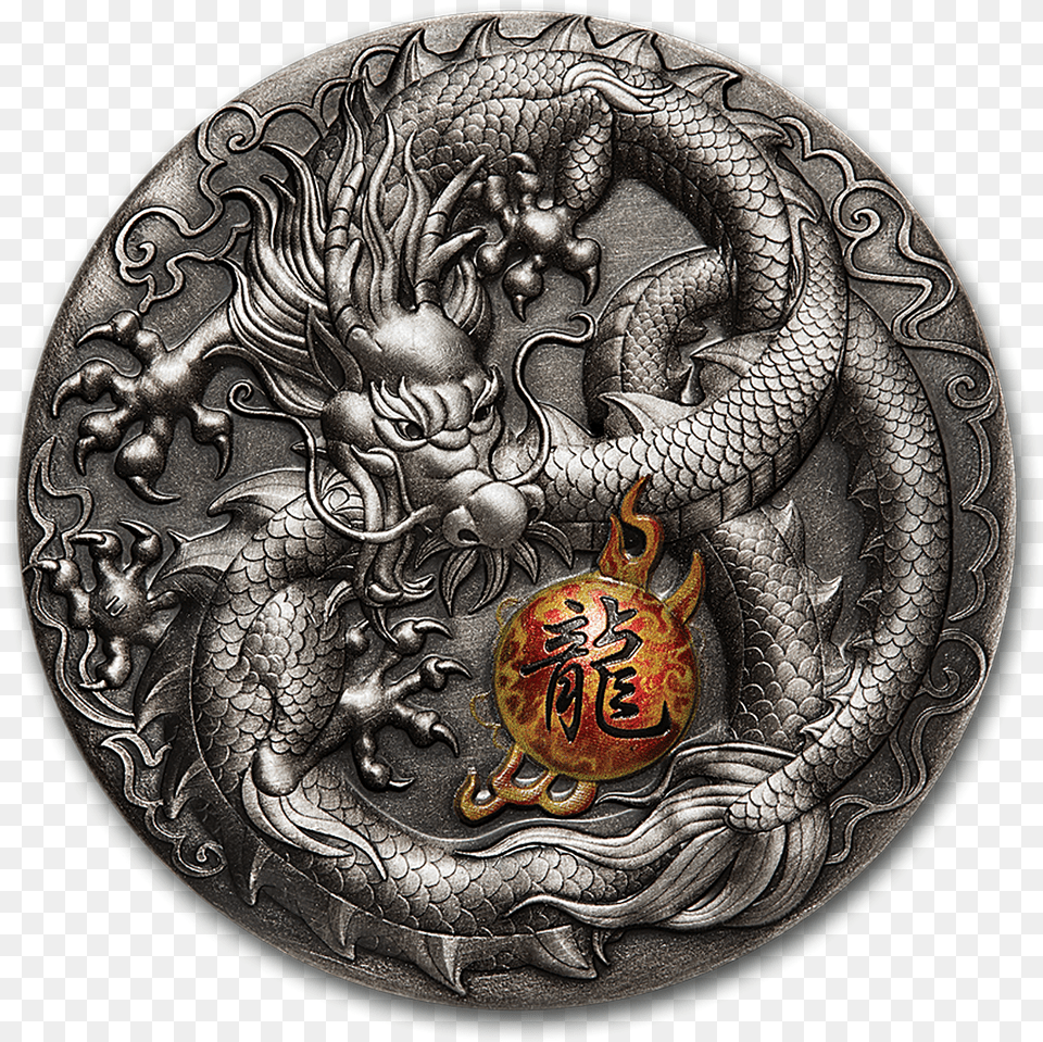 Tuvalu Silver Dragon Free Transparent Png