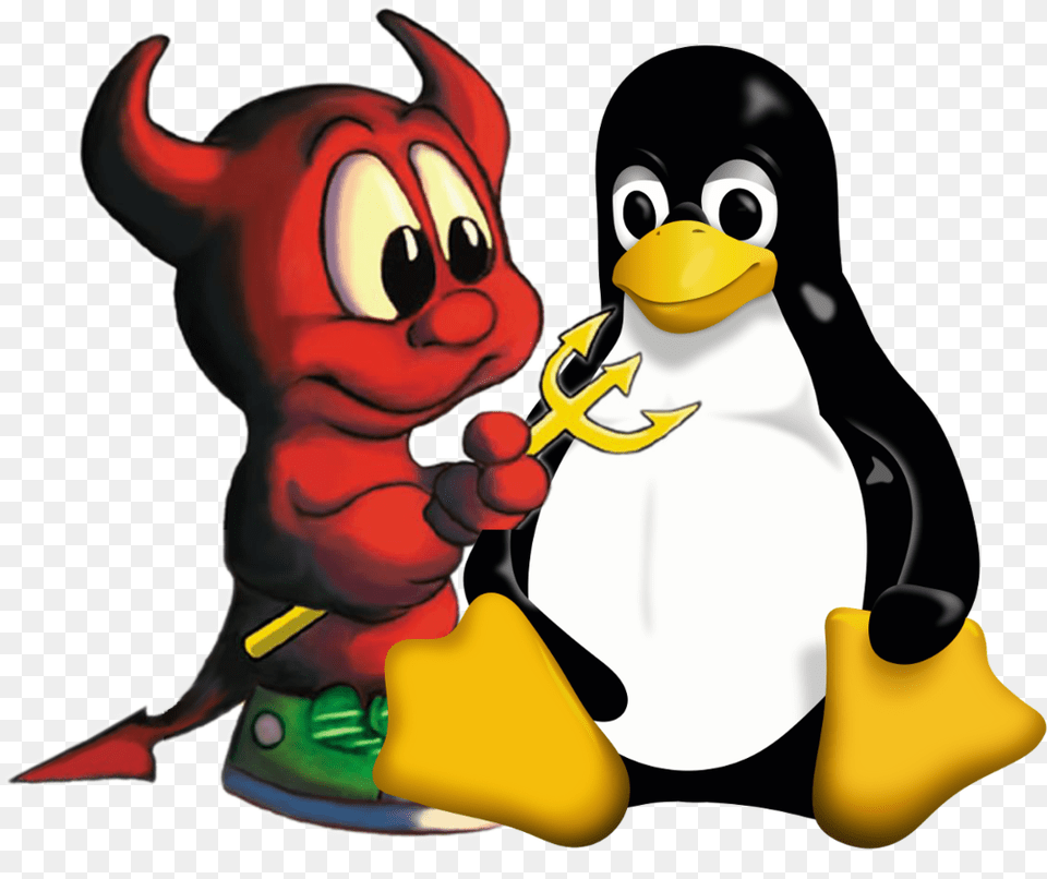 Tux And Beastie Linux Penguin, Baby, Person Free Transparent Png