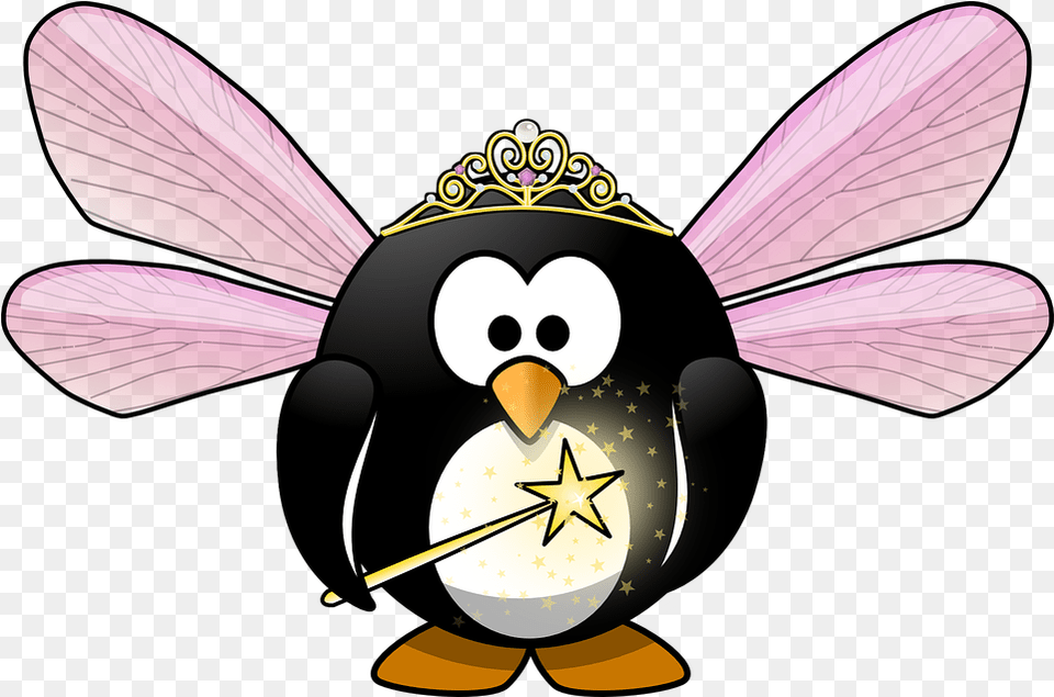 Tux Animal Bird Free Vector Graphic On Pixabay Free Valentine Clip Art, Invertebrate, Bee, Insect, Wasp Png