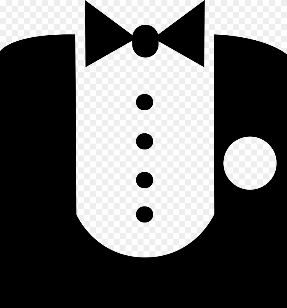 Tux Clip Art, Gray Free Png