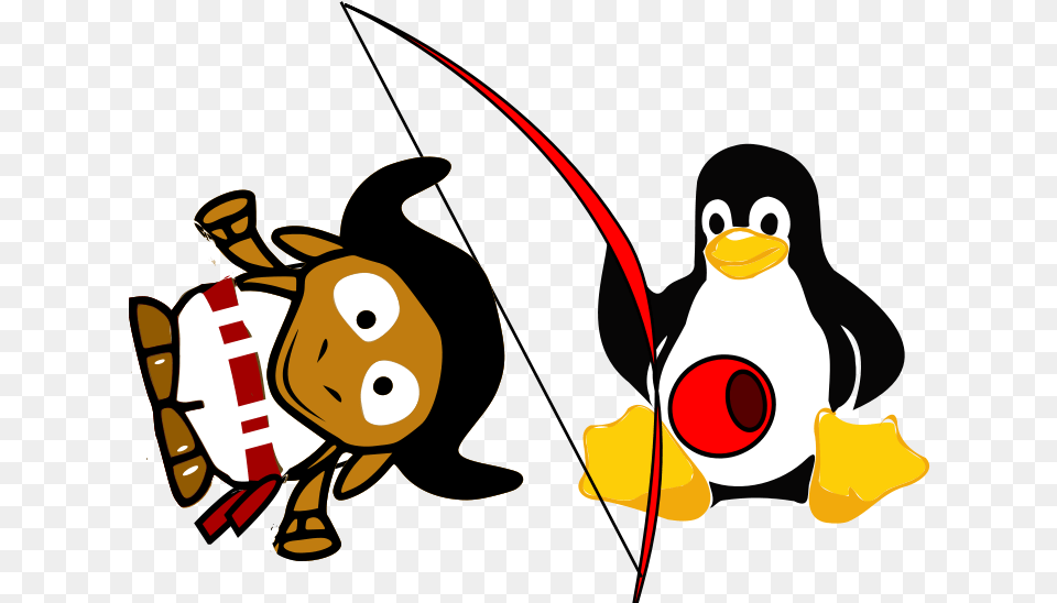 Tux Clipart Powered By Linux Logo, Face, Head, Person, Animal Free Transparent Png