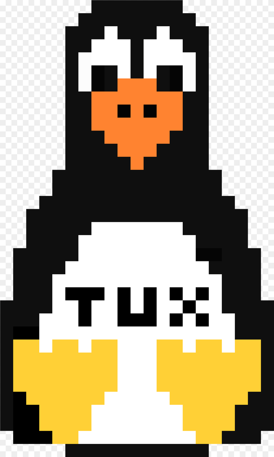 Tux Pixel Art 8 Bit Luigi Pixel Art, First Aid Free Png Download
