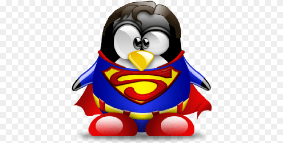 Tux Supermanpng Roblox Linux Tux Superhroe, Nature, Outdoors, Snow, Snowman Free Png