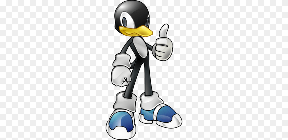 Tux The Penguin In Sonic Style Clipart, Robot, Appliance, Blow Dryer, Device Free Png