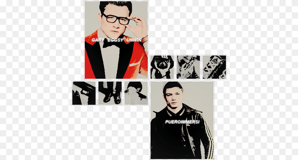 Tuxedo, Art, Collage, Adult, Person Free Png