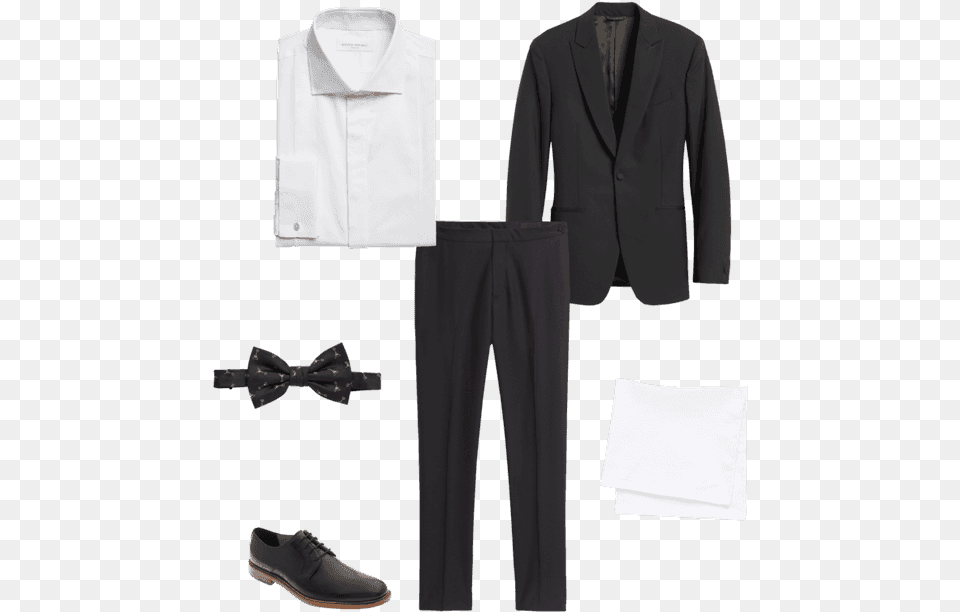 Tuxedo, Accessories, Tie, Clothing, Formal Wear Free Png