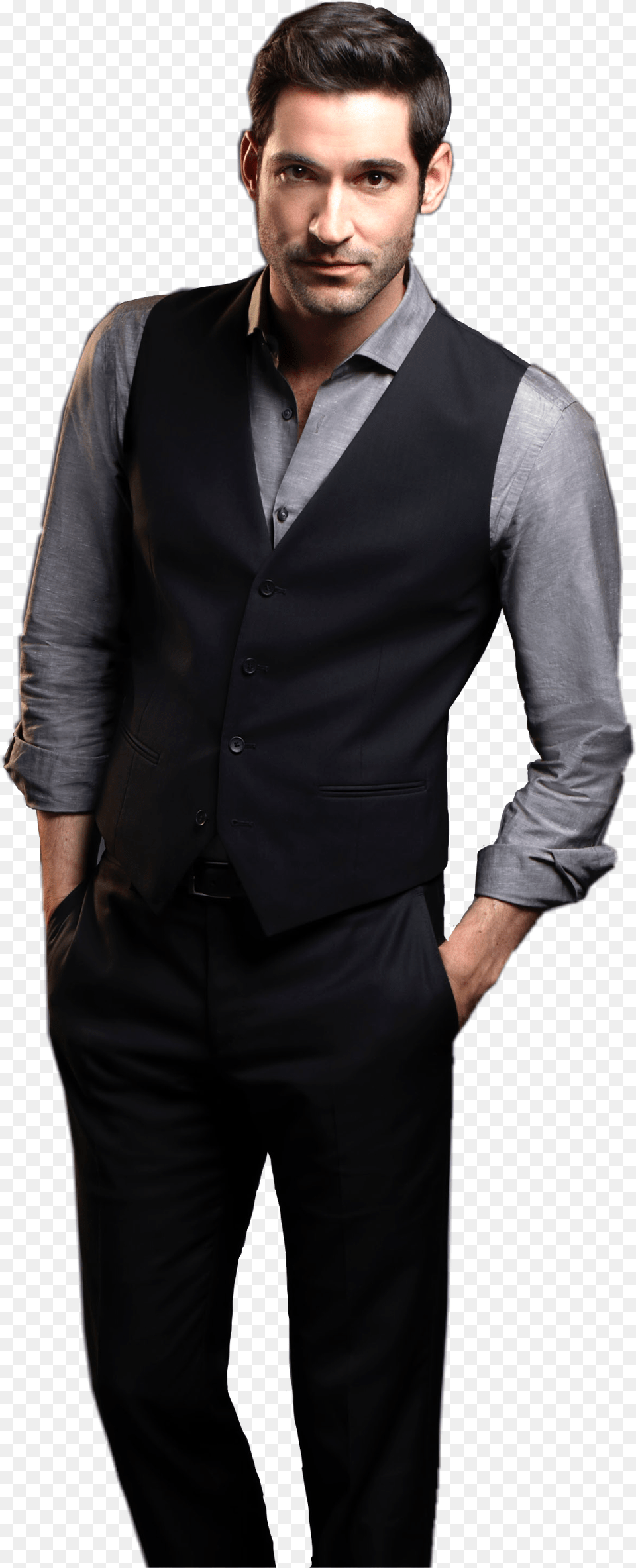 Tuxedo Lucifer, Vest, Clothing, Suit, Formal Wear Free Transparent Png