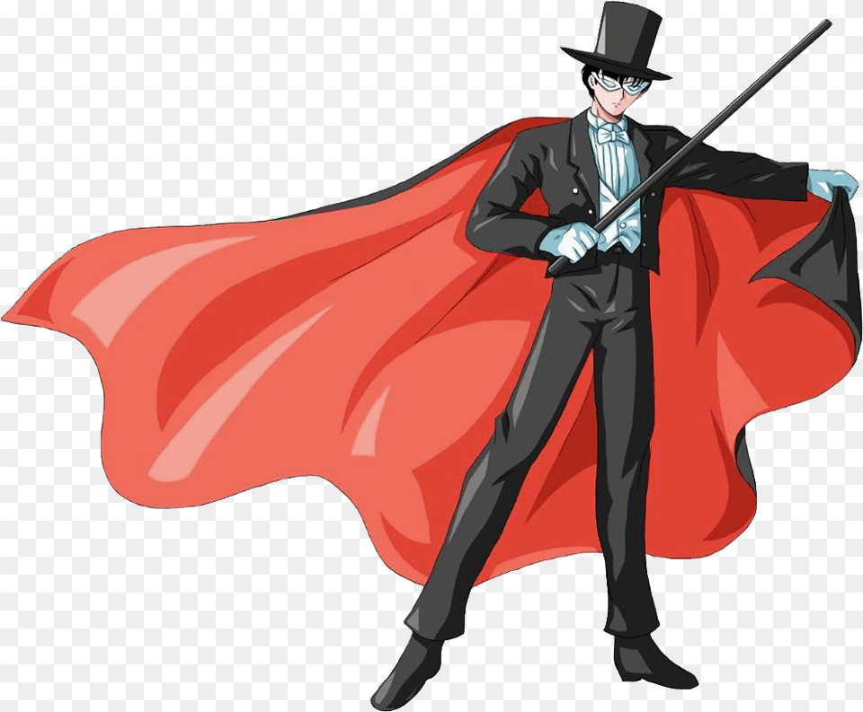 Tuxedo Mask, Performer, Person, Magician, Fashion Free Png Download