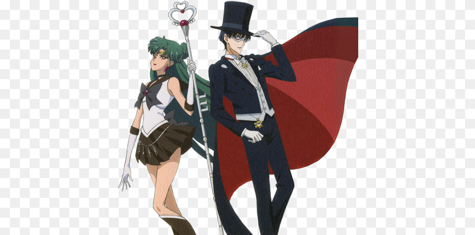 Tuxedo Mask Sailor Pluto, Book, Comics, Publication, Adult Free Png