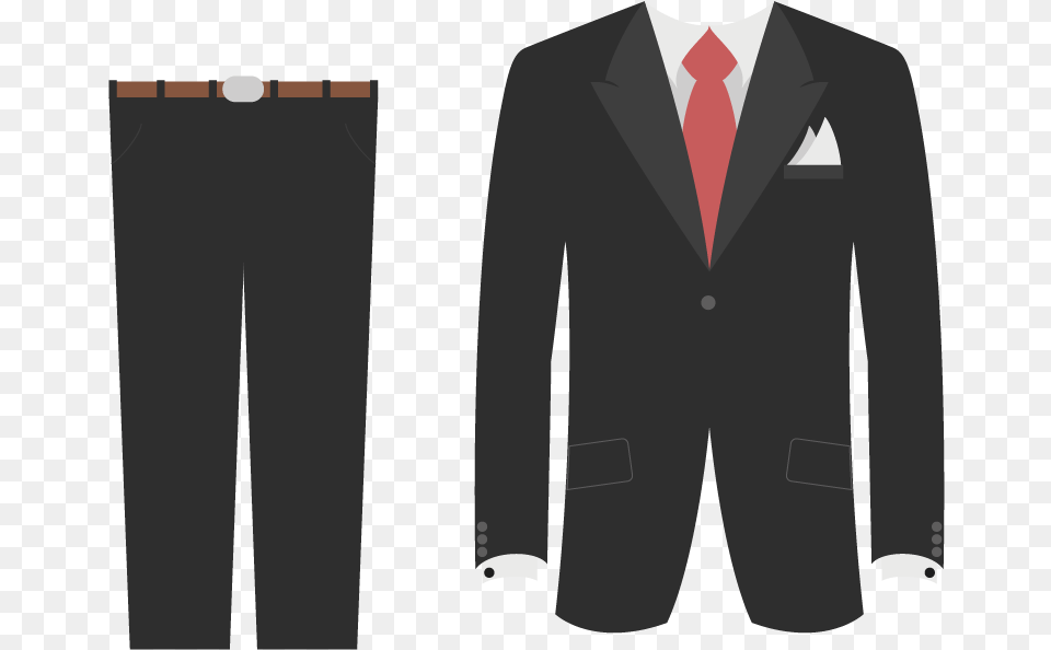 Tuxedo Suit Wedding Dress Men In Black Terno Vector, Clothing, Formal Wear, Blazer, Coat Free Png