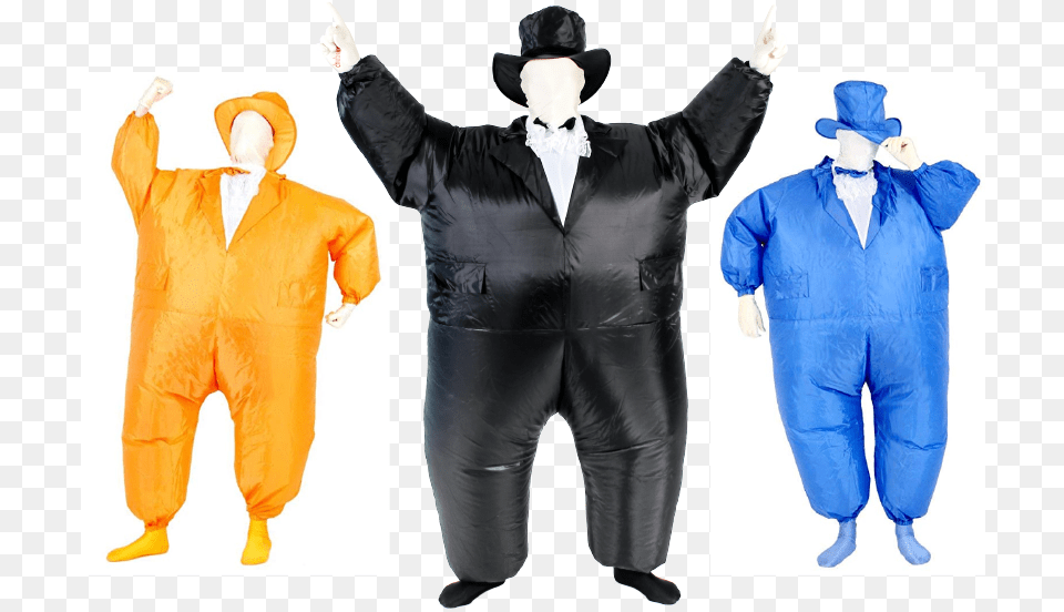 Tuxedo Tux Inflatable Chub Suit Costume Inflatable, Clothing, Coat, Formal Wear, Person Png Image