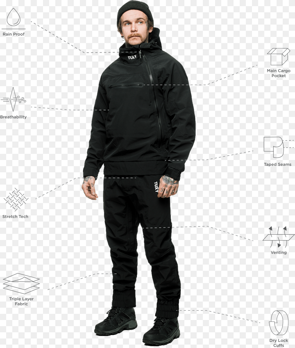 Tuxy Storm, Clothing, Coat, Jacket, Adult Png