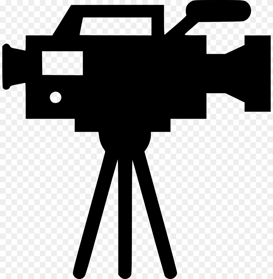 Tv Camera Background Film Camera, Electronics, Video Camera, Tripod, Cross Free Transparent Png