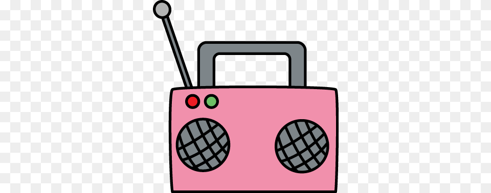 Tv Clipart Pink, Electronics, Radio, Bulldozer, Machine Png Image