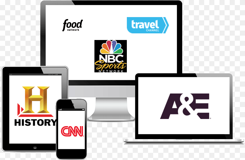 Tv Everywhere Ad With Channels Digital Devices, Computer Hardware, Electronics, Hardware, Computer Free Png