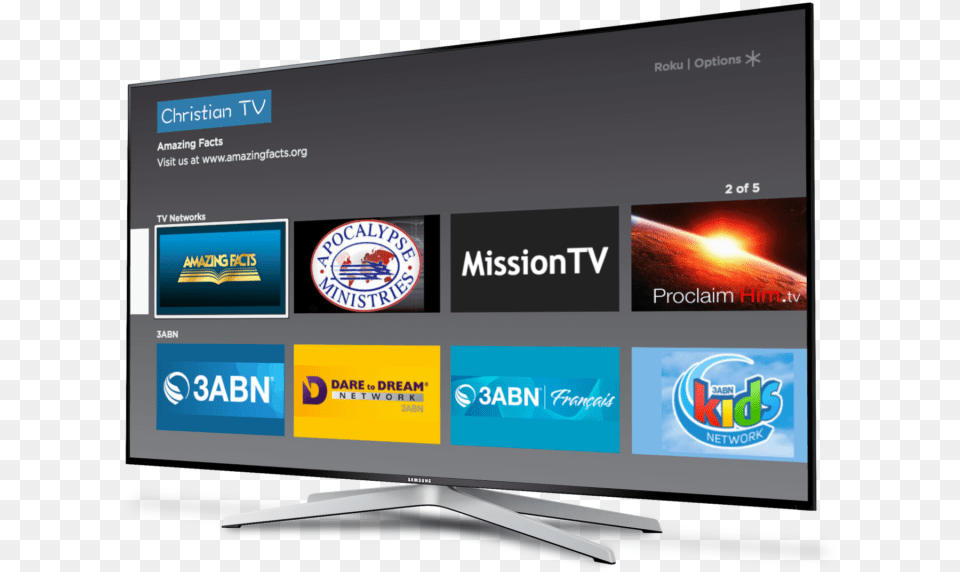 Tv Image Roku Led Backlit Lcd Display, Computer Hardware, Electronics, Hardware, Monitor Free Png Download