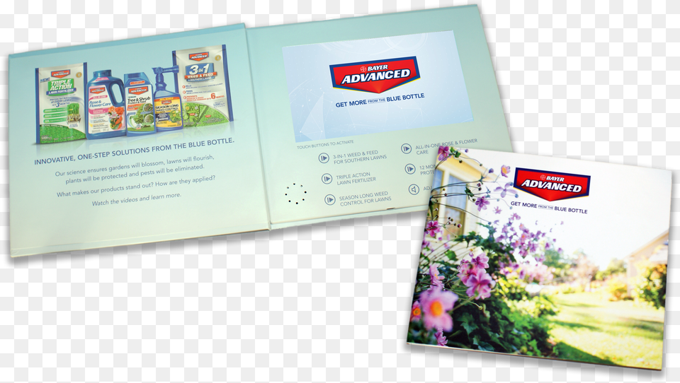 Tv In A Card Flyer Png Image