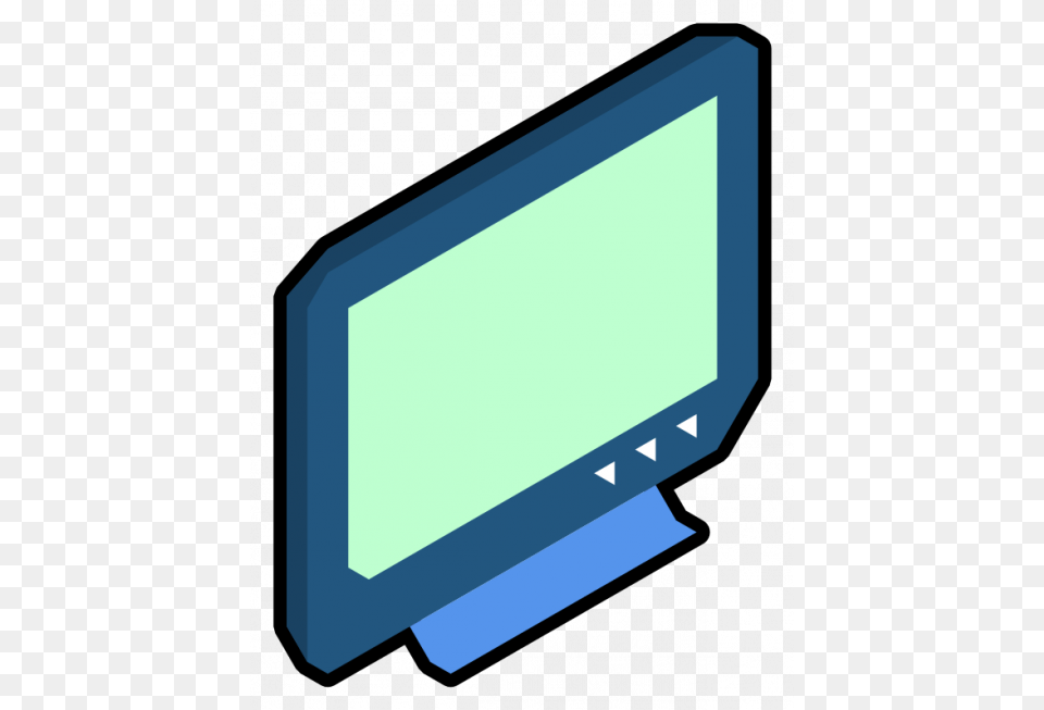 Tv Isometric, Computer Hardware, Electronics, Hardware, Monitor Free Png