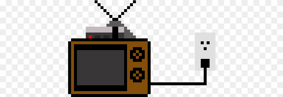Tv Pixel Art, Computer Hardware, Electronics, Hardware Png Image